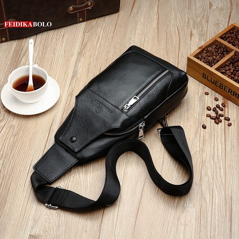 仅亏一天新款 男包潮男士胸包真皮休闲单肩斜挎包韩版头层牛皮包,箱包皮具/热销女包/男包,通用款女包,淘宝优惠券,粉丝福利购,淘宝优惠卷