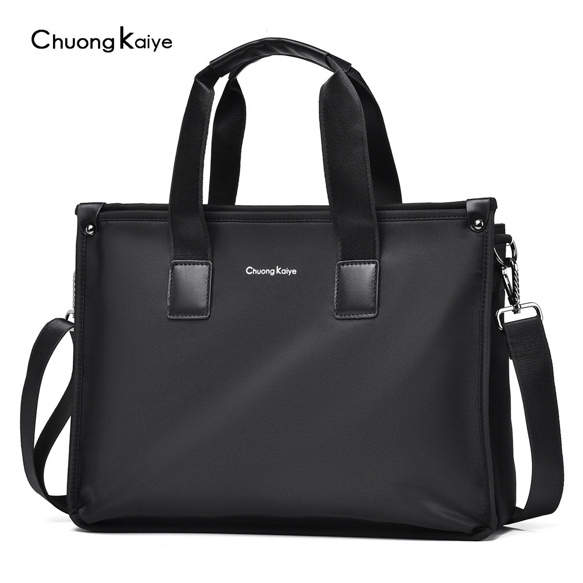 仅亏一天新款 ChuongKaiye手提包男横款公文包牛津布大容量电脑包,箱包皮具/热销女包/男包,通用款女包,淘宝优惠券,粉丝福利购,淘宝优惠卷