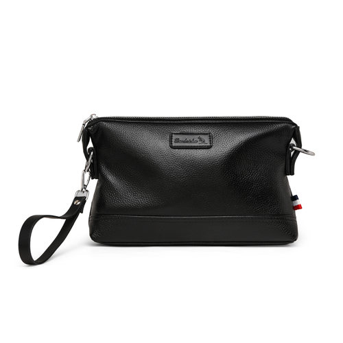 男士真皮手抓包多功能单肩斜挎包头层牛皮小包简约时尚男包手拿包