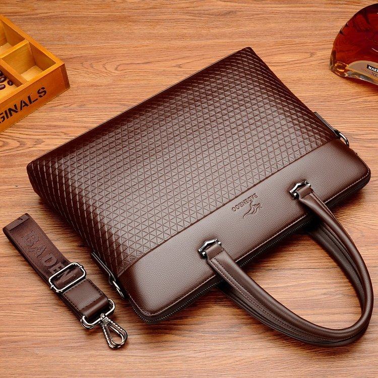 亏本冲量2025新款袋鼠包包肩包斜挎包手提包潮商务公文包工作包男,箱包皮具/热销女包/男包,男士包袋,淘宝优惠券,粉丝福利购,淘宝优惠卷