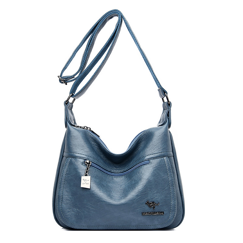 新款 女包2023中年女包韩版百搭单肩斜挎包简约大气妈妈包一件通