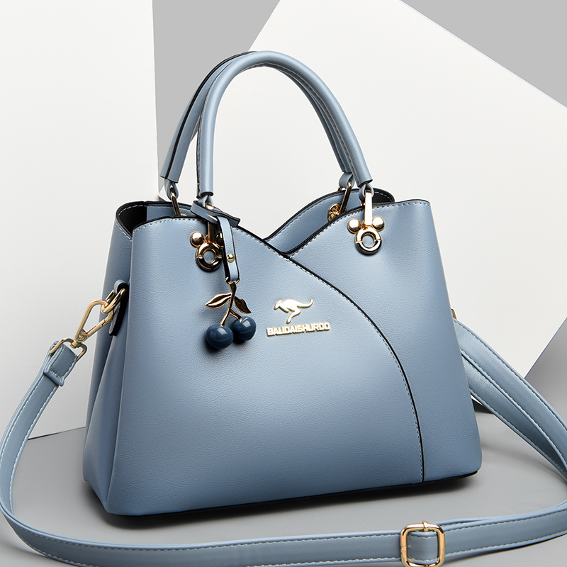 新款 女包2023春季妈妈包韩版单肩斜挎包大气中年女包潮手提包通