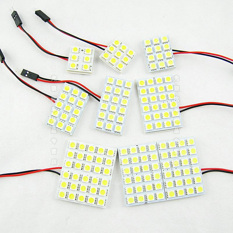 特价 led5050阅读灯 LED车顶灯 汽车室内灯照明装饰灯 5050房灯