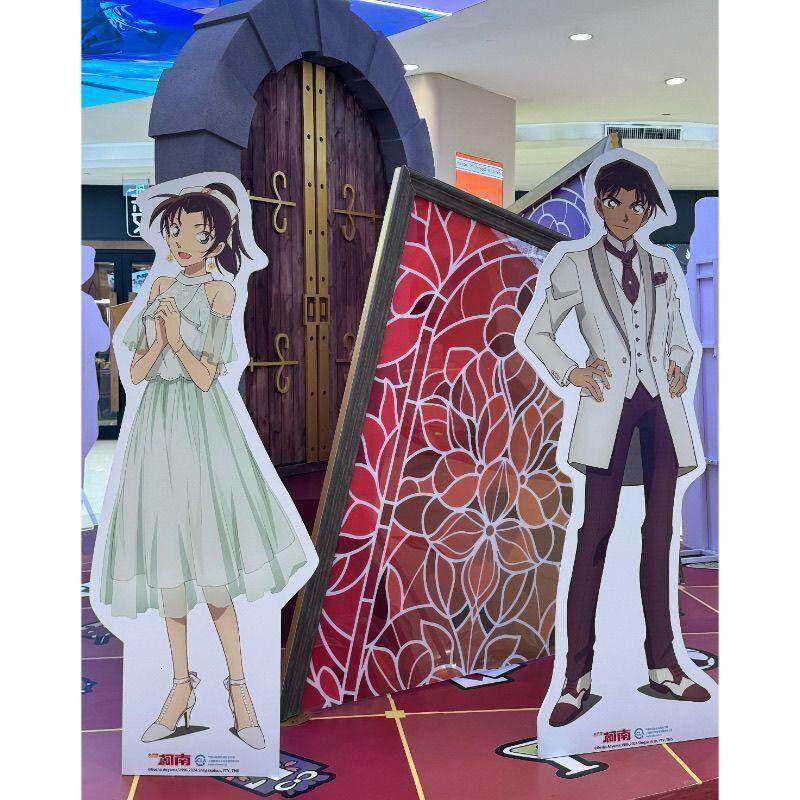 立牌工藤新一安室透毛利兰赤灰原哀怪盗基德人形等身立牌新兰