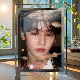 zb1章昊演唱会专辑周边神图海报水晶相框装饰画小众高级感摆件ins