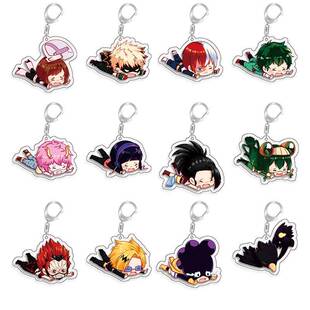 英雄学院周边轰焦冻子丽日御茶爆豪胜己绿谷出久压克力钥匙扣