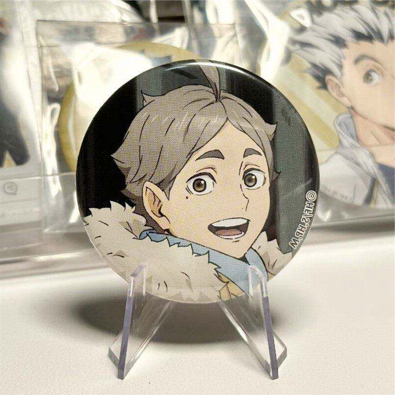 排球少年新秋冬吧唧菅原孝支日向翔阳黑尾铁朗赤苇周边谷子