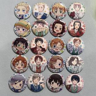 日谷黑塔利亚花车游行系列闪吧唧高颜值动漫周边