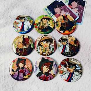 日谷现货名侦探柯南吧唧徽章谷子周边现货