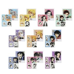 日谷正版 鬼灭之刃js原画 拍立得相卡小卡 动漫周边谷子盲抽