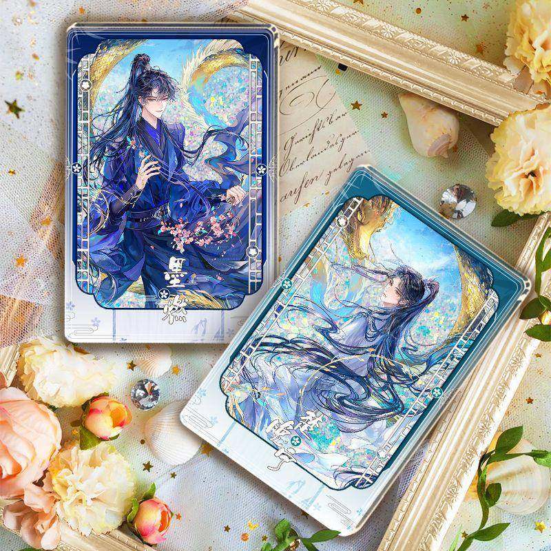 二哈和他的白猫师尊墨燃楚晚宁周边流沙麻将亚克力桌面立牌摆件谷