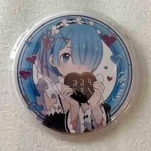 从零开始的异世界生活巧克力吧唧雷姆拉姆二次元周边自制徽章谷子