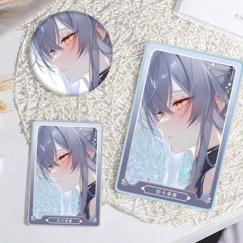 安卡希雅尘白禁区流沙麻将徽章二次元周边亚克力砖立牌生日礼物