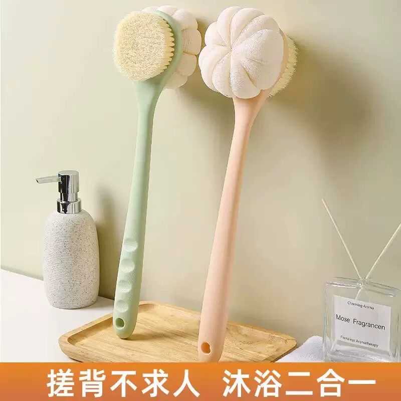 长柄搓背沐浴球女士儿童专用