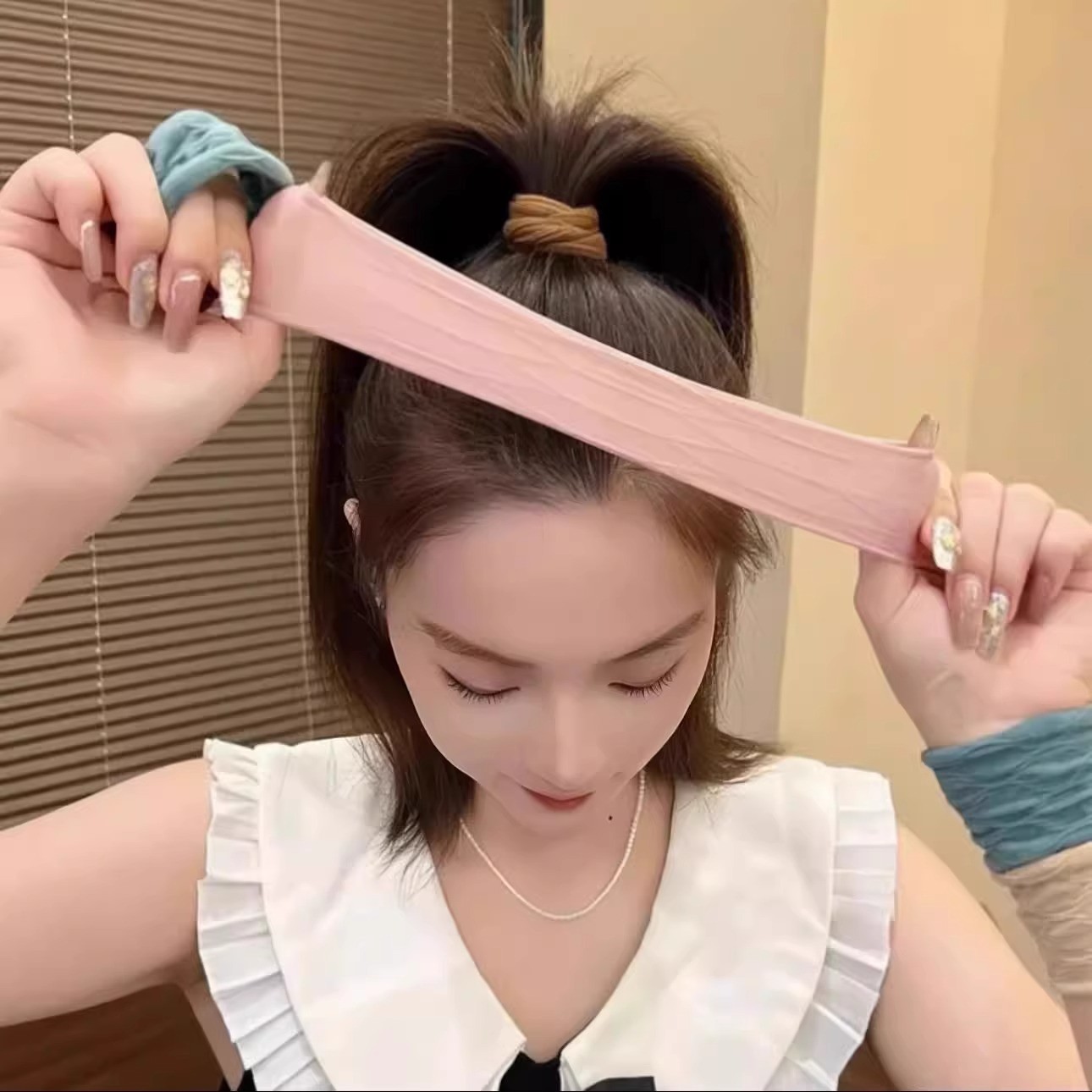 无缝高弹力百搭超宽面膜肌