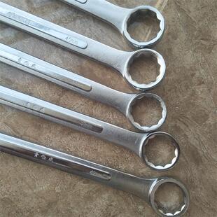 加长重型梅花开口两用扳手40 41 42 4344 45 48 57mm梅开两用板子