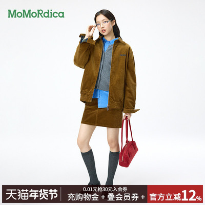 Momordica2025年冬季新款灯芯绒外套/工装夹克/牛仔裤
