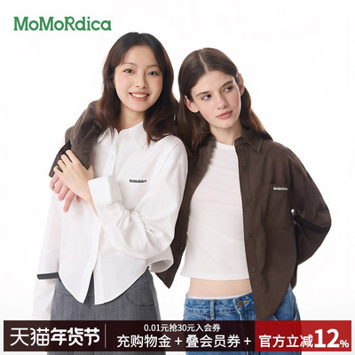 MoMoRdica2025秋季短款衬衫