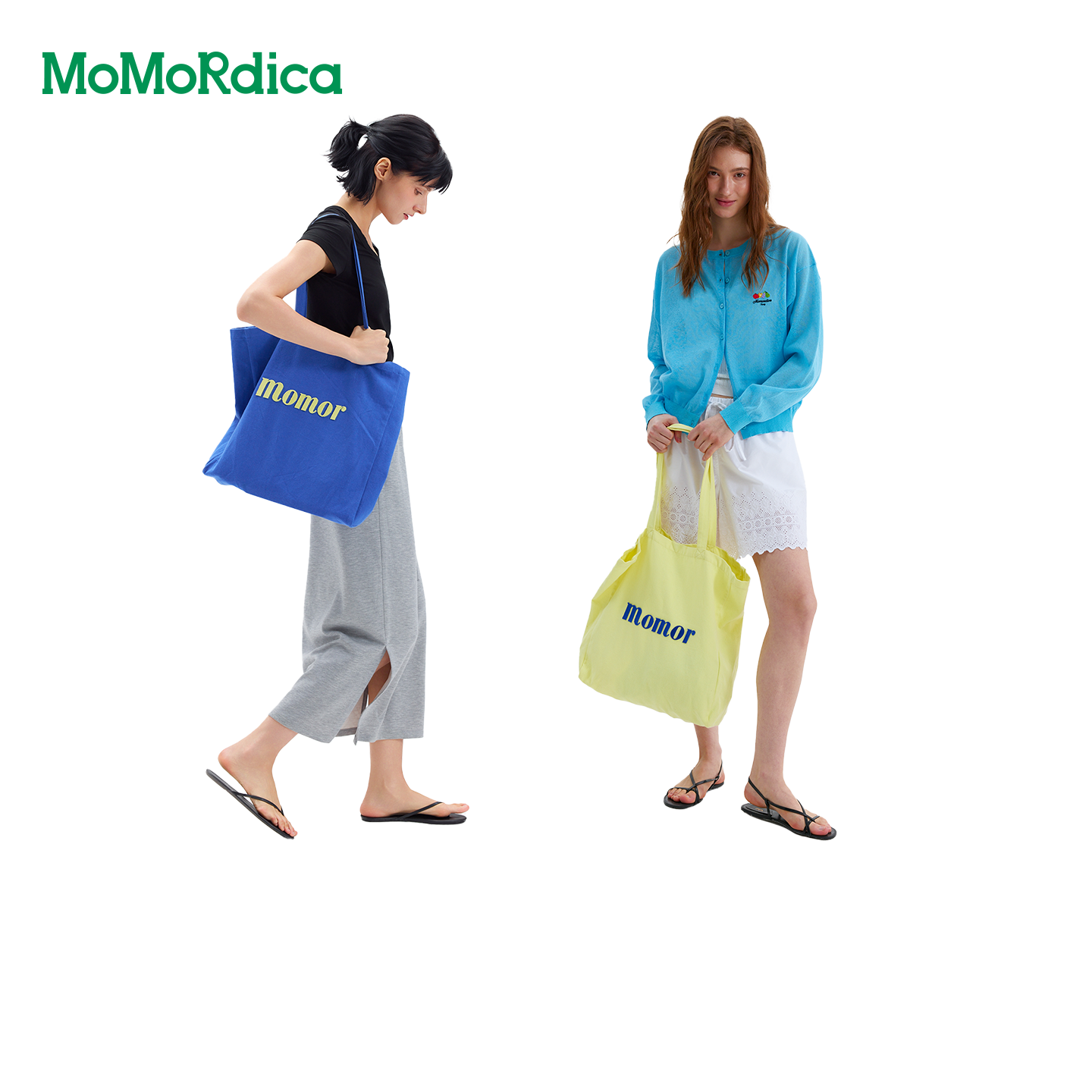 Momordica 单肩帆布横包 / 单肩帆布包
