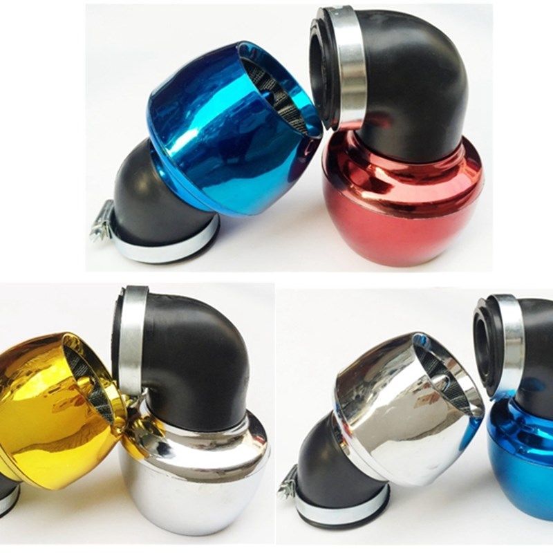 巧格摩托车空气滤清器鬼火蘑菇头GY6踏板车空滤器福喜改装125配件