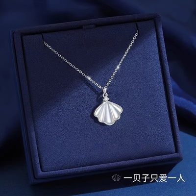 中国风黄金纯银项链女款吊坠