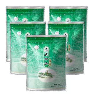 老成都三花牌特级花茶特级100克X5袋 四川老成都特产散装茶叶新茶