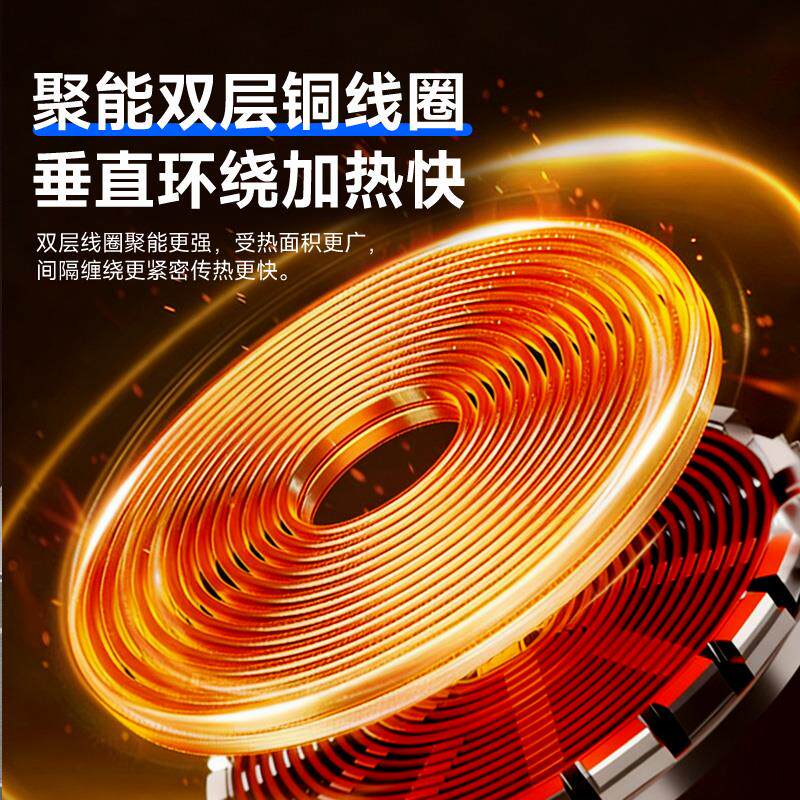 商用电磁炉大功率多头黑晶炉3500w四六眼煲仔炉锅灶砂锅锡纸花甲