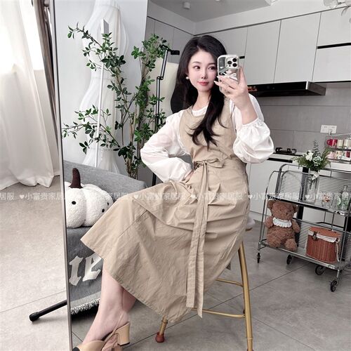 宠物店美容师工作服防水防毛画花店美甲定制印字美发两穿罩衣围裙