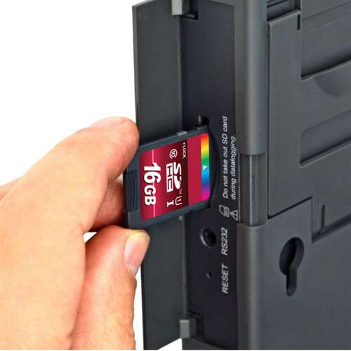 进口Lutron记忆壁挂式温湿度计带气压计数据记录MHB-382SD/381SD