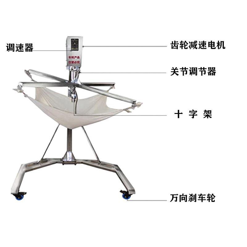 全自动彷手工摇浆机商用电动可定制不锈钢摇浆机器豆渣过滤摇包机