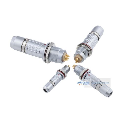 兼容雷莫推拉自锁连接器FGG EGG 0T-3T 2-32芯LEMO防水航空插头座