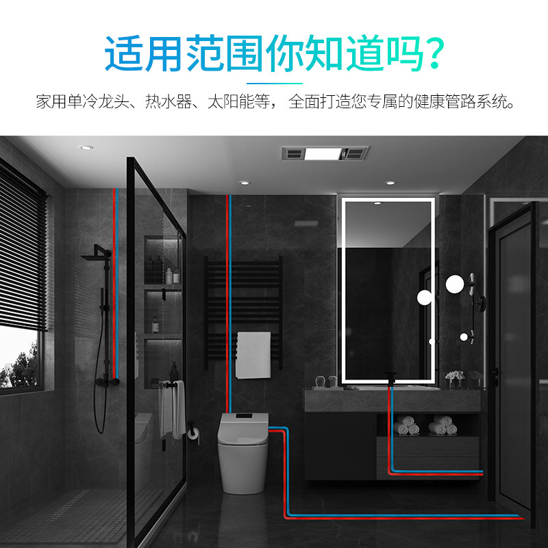 304不锈钢波纹管4分家用热水器管冷热进水管软管耐高温金属防爆管