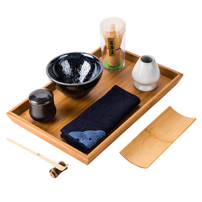 新品日式建盏茶筅套装抹茶工具刷子竹子宋代N点茶家用烘焙茶道茶