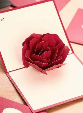 极速.Anniversary ngreeting card D stereo Greeting Card