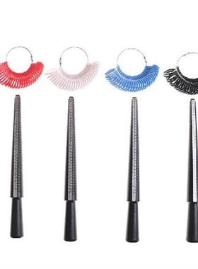 极速1Set Ring Sizer Finger Sizing Measuring Stick MetYal Rin