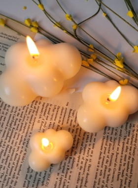 极速Non-Stickh Bubble Cube Candle Mold DIY Candle Wax Soap M
