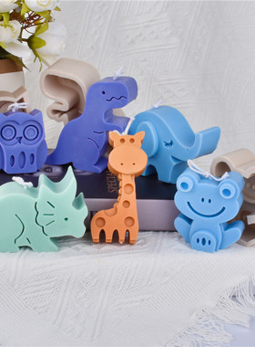 极速Dinosaur Series Silicone Mold AFll Kinds of Animals Scen