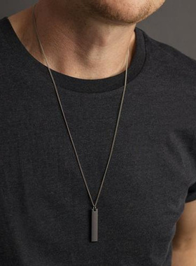 极速2022 New Vintage Hexagram Pendant Necklace Men FXashion