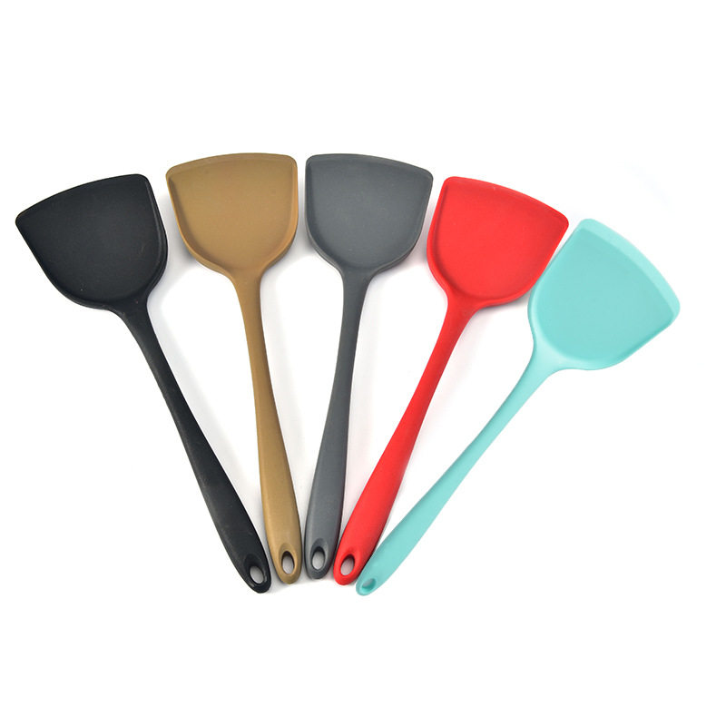 极速Silicone spatula home cooking spatuJla stir fry cookware