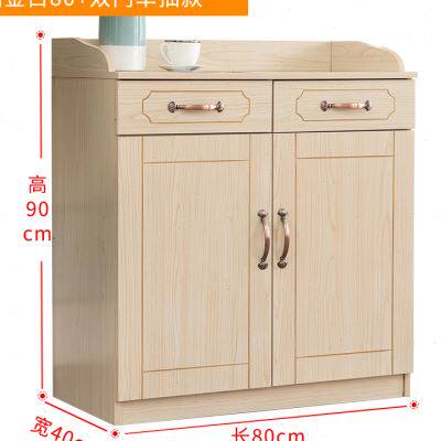 极速领森欧式餐边柜酒p店备餐柜茶水柜酒柜阳台储物柜客厅柜厨房