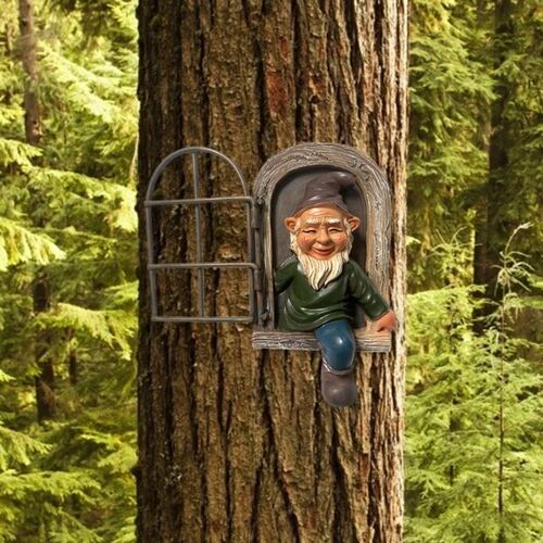 极速Beard Naughty Gnome Garden Supplies White DwarfWs Resin