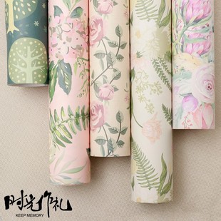 wrapping gift paper birthMday bouqu 极速5pcs box flower