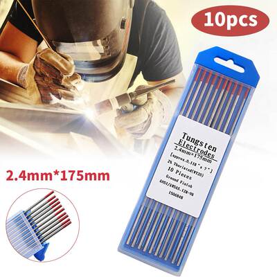 新品10PCS/Box Professiosnal Tungsten Electrodes TIG Welding