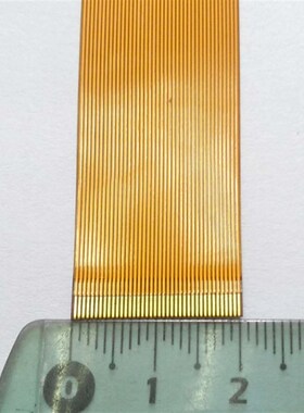 极速FPC排线0.h5/1.0MM40pin插接黄色长度120/170/200/300mm压延