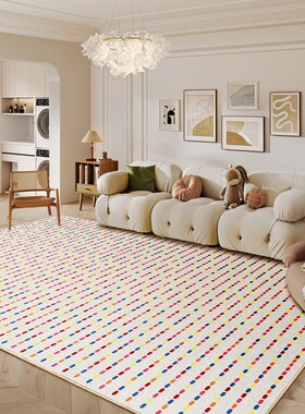 极速客厅地毯卧室儿童房加厚地垫insG风防水床边毯满铺多巴胺免洗