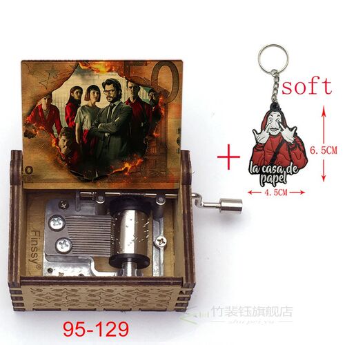 极速La Casa De Papel bella ciao Music Box NMoney heist Paper
