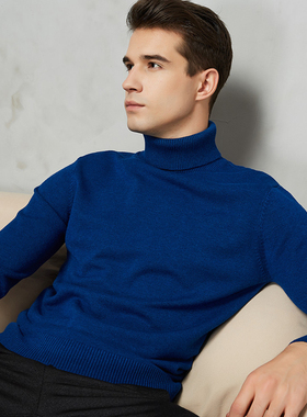 极速220 Turtlenecmk Sweater Men 2020 Autumn Winter New Thick