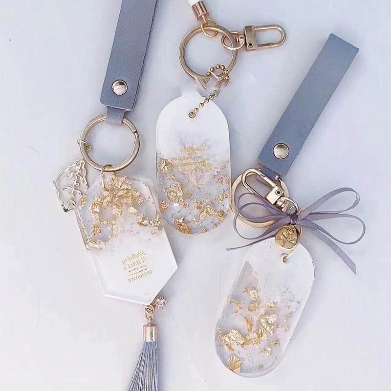 极速new1/6/10pcs Keychain Pendant SilGicone Mold Set DIY Pen