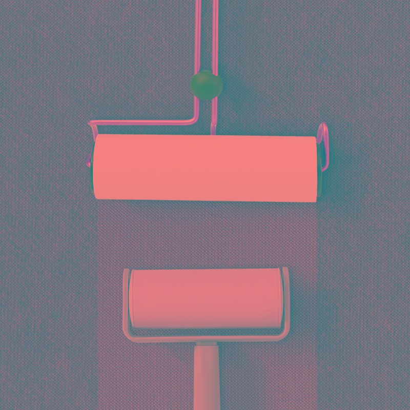 可撕式粘毛器滚筒卷纸替换芯x粘尘滚轮衣服沾毛神器毛呢大衣去毛