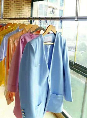 极速中菱牌三伸缩i不锈钢复合晾衣杆三节1.3-3.5米 阳台单杆晒衣